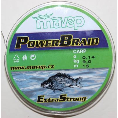Powerbraid návazcová šňůra 0,14mm plovoucí