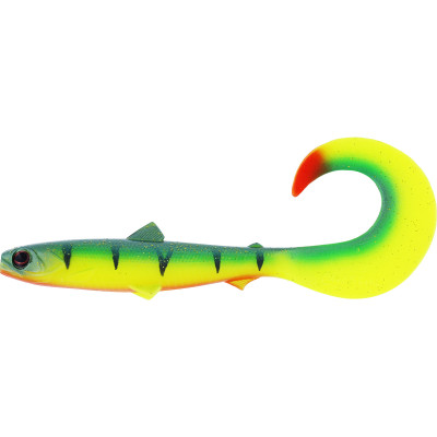 Westin BullTeez Curltail 14cm 15g Tiger Perch 2pcs
