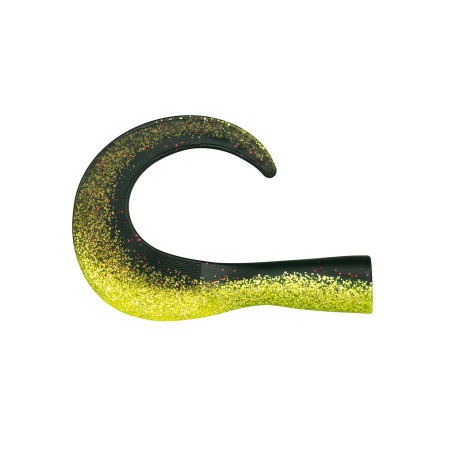 Náhradní ocásek Svartzonker BigTail junior - C22 Black/Chartreuse (2 kusy v balení)