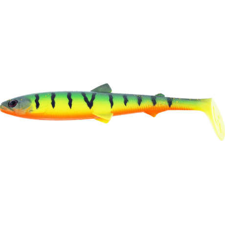 Westin BullTeez Shadtail 7,5cm 4g - Tiger Perch 3 pcs