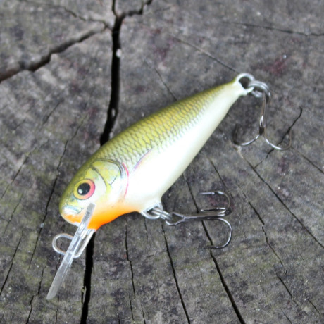 Wobler na pstruhy Dorado Invader 4cm GRS plovoucí