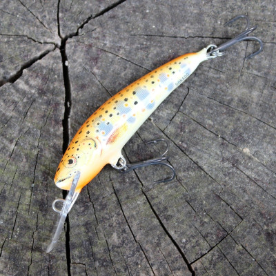 Wobler na pstruhy Dorado Stick 5,5cm barva BTR plovoucí