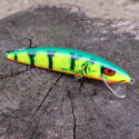 Wobler na candáta Kenart Slim Fish 12cm 20g plovoucí barva PX