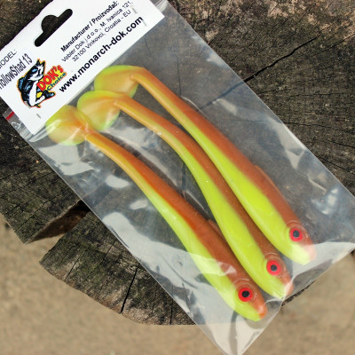 Ripper Monarch Dok Hollow Soul Shad 13cm barva Candy (balení 3 ks)