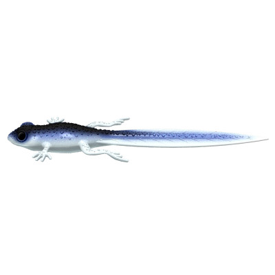 Libra Lures "FROG - TADPOLE TAIL 8,2""  (CUSTOM PAINTED)" 003 - BLUE WHITEFISH