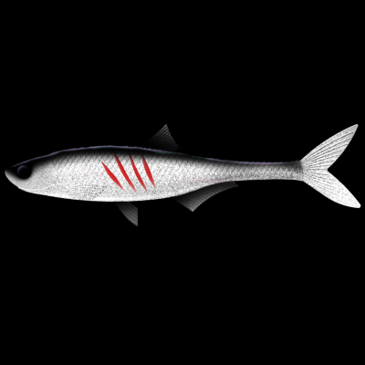 LIBRA LURES Dead Fish 6,7″ – 16,7cm 26,5g – Ghost 002 – 2ks/bal