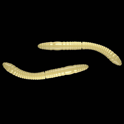 LIBRA LURES Fatty D’Worm Tournament 55 – 005 Cheese – (Garlic) 12ks/bal příchuť česnek