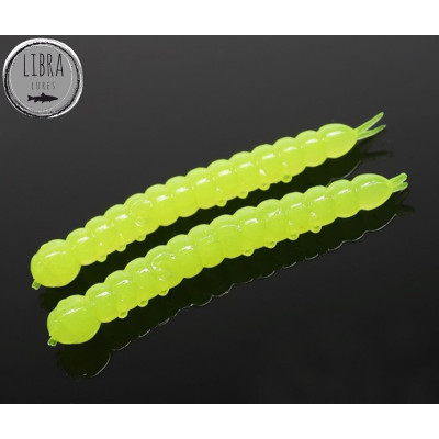 Libra Lures Slight Worm 38 barva 006 Hot Yellow (balení 15ks) NO SCENT - bez příchutě
