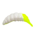 FishUp OZI 1,2 32mm 10 pcs 131 FishUp Ozi 1.2" White/Hot Chartreuse aroma sýr