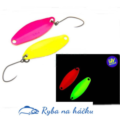 Pstruhová plandavka Nories Masukuroto 2,0g 002 (Fluo-Yellow / Pink) UV