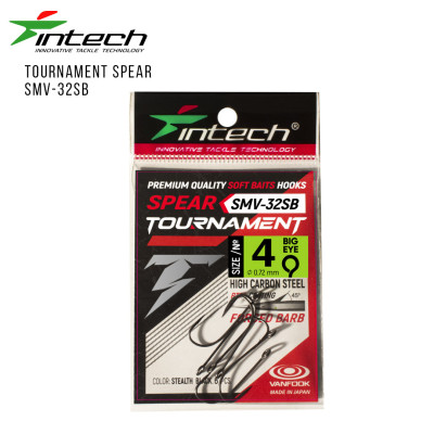 Čeburaškové háčky Intech Tournament Spear SMV-32SB veľ. 2 – 6ks