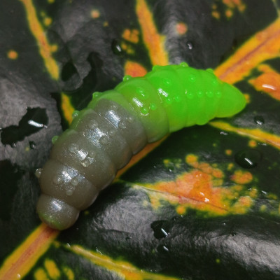 Nilsofky Bruncho 40mm 3.05g (balení 7 ks) barva DB318 UV (Salix UV + Fluo Green UV) aroma sýr