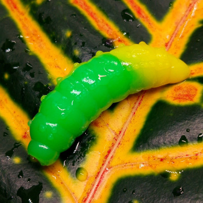 Nilsofky Bruncho 40mm 3.05g (balení 7 ks) barva DB309 UV (Green + Yellow UV) aroma sýr