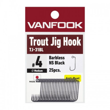Jighák Vanfook Trout TJ-31BL č.8 25 pcs