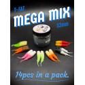 Harmony Baits T-Fat 53mm Megamix barev 14 pcs