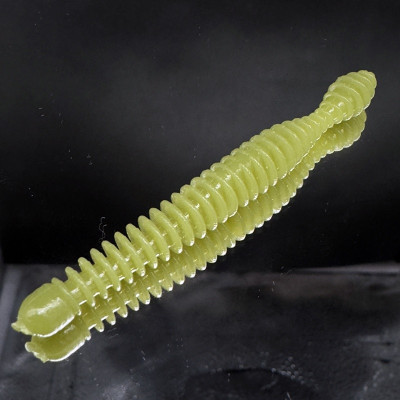 Harmony Baits Super Červík 55mm barva 016 Khaki 12 pcs příchuť sýr