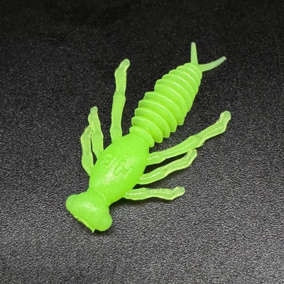 Harmony Baits Chrobák jr. 45mm 12 pcs barva 013 Chartreuse příchuť sýr