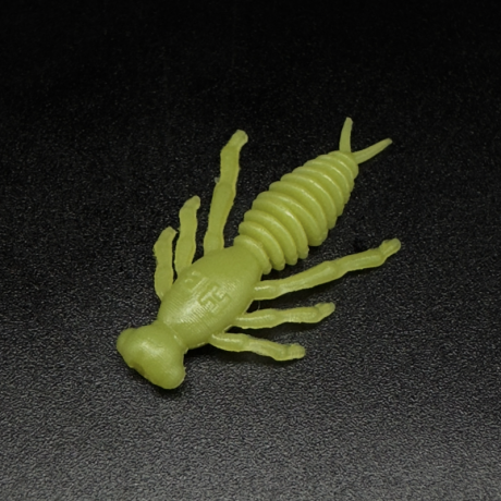 Harmony Baits Chrobák jr. 45mm 12 pcs barva 015 Olive příchuť sýr