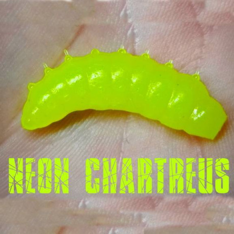 CZNymph FAT Larva 30mm 10pcs barva Neon Chartreuse aroma sýr