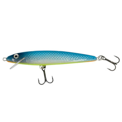 Wobler River Custom Baits Zander 10cm Slim 8g barva #Z002 Blue/Lemon
