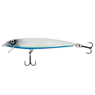 Wobler River Custom Baits Zander 10cm Slim 8g barva Z010 White/Blue