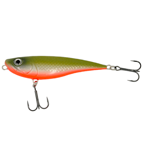 Wobler River Custom Baits Fat Bream 6,5cm 11g TPW barva Z007 Green/Red
