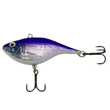 Wobler River Custom Baits Leaper 8cm 25g B009 Purpple
