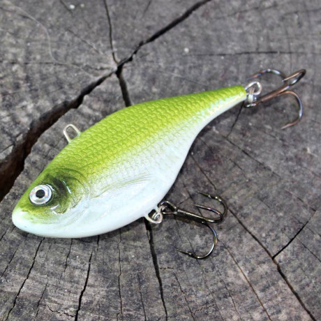 Wobler River Custom Baits Leaper 8cm 25g B014 Moss green