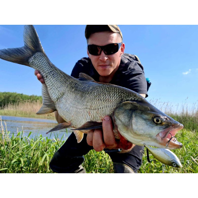 Wobler River Custom Baits Leaper 8cm 25g B012 Gold