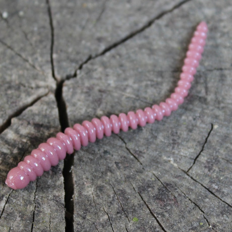 Gumová nástraha Trout Delirium Worm 70mm 0,8g (12 pcs) barva Worm WO příchuť sýr