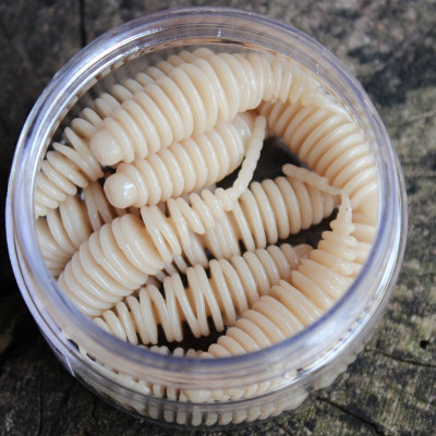 Gumová nástraha Trout Delirium Tanta 45mm 0,6g (10 pcs) barva Coffee Milk CM příchuť sýr