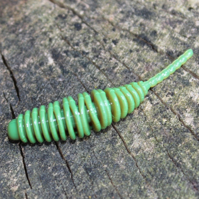 Gumová nástraha Trout Delirium Tanta 45mm 0,6g (10 pcs) barva Motoroil Brown MOB příchuť sýr