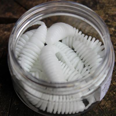 Gumová nástraha Trout Delirium Tanta 45mm 0,6g (10 pcs) barva White WH příchuť sýr