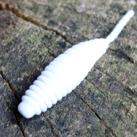 Gumová nástraha Trout Delirium Tanta 45mm 0,6g (10 pcs) barva White WH příchuť sýr