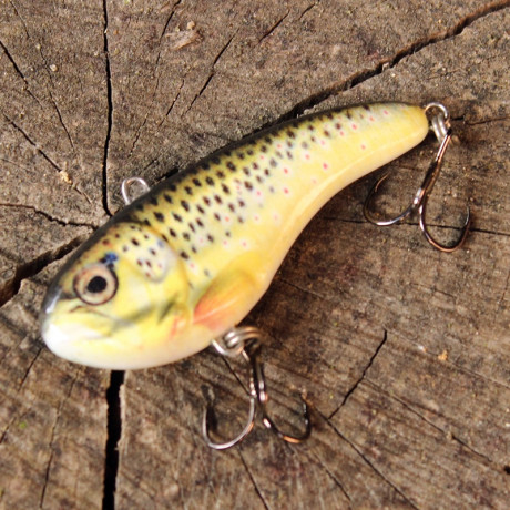 Wobler Tapadó SZ 6cm 13g Brown Trout potápivý