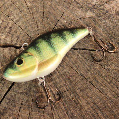 Wobler Tapadó Druid 6,5 cm Perch 18 g potápivý
