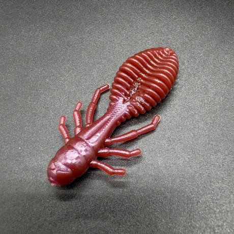 Harmony Baits Chrobák 55mm 8 pcs barva Bloodworm limited příchuť sýr