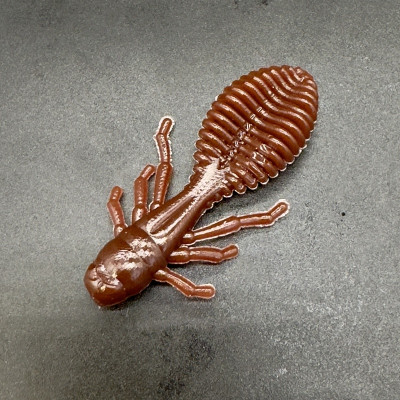 Harmony Baits Chrobák 55mm 8 pcs barva 024 Dark Chocolate příchuť sýr