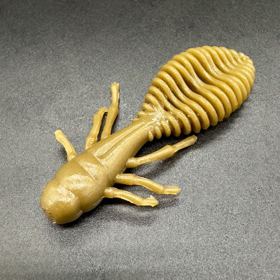 Harmony Baits Chrobák 55mm 8 pcs barva 016 Khaki příchuť sýr