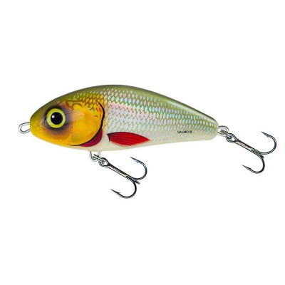 Wobler Salmo Fatso 12cm 59g Silver Halo (SH) Floating