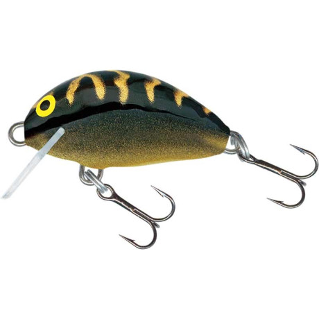 Wobler Salmo Tiny 3cm 2,5g Black Tiger potápivý