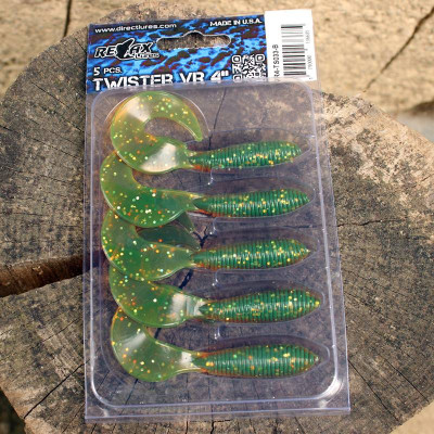 Relax twister 7,5cm barva S033 Motor OIL - Gold Glitter (balení 5 kusů)