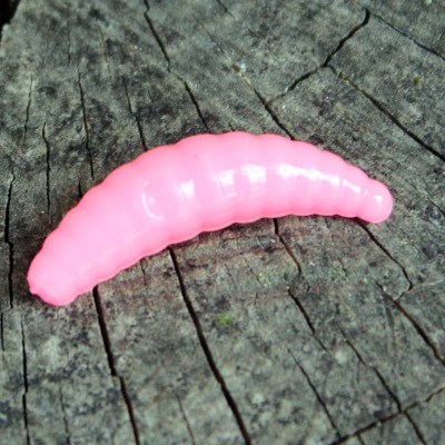 Gumová nástraha Trout Delirium Maggot 40mm 2,15g (10 pcs) barva BG příchuť sýr