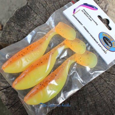 Ripper Monarch-Dok Turbo-F 10cm barva Papaya (balení 3 kusy)