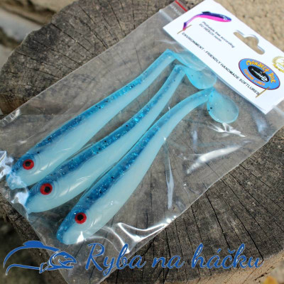 Ripper Monarch Dok Hollow Soul Shad 13cm barva Bluefish (balení 3 ks)