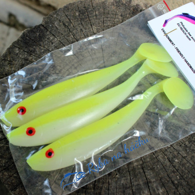 Gumová nástraha na štiky Monarch DOK PikeShad 14 SFC (balení 3 kusy)