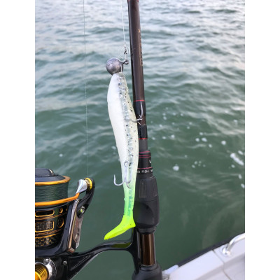 Monarch Dok Spickey Shad 13 SALT'N PEPPER (balení 3 kusy)