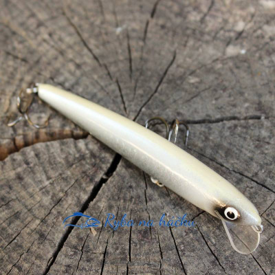 Wobler na candáty Siudak Ukleja 9cm 6g Holo White