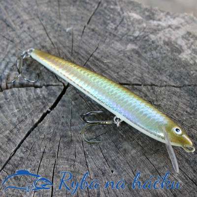 Wobler Siudak Ukleja 11cm 6g Holo Olive BKK Hooks