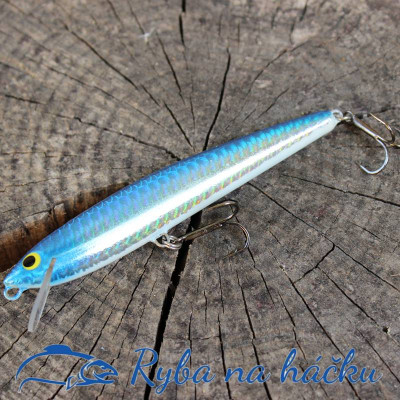 Wobler Siudak Ukleja 11cm 10g Holo Blue BKK Hooks